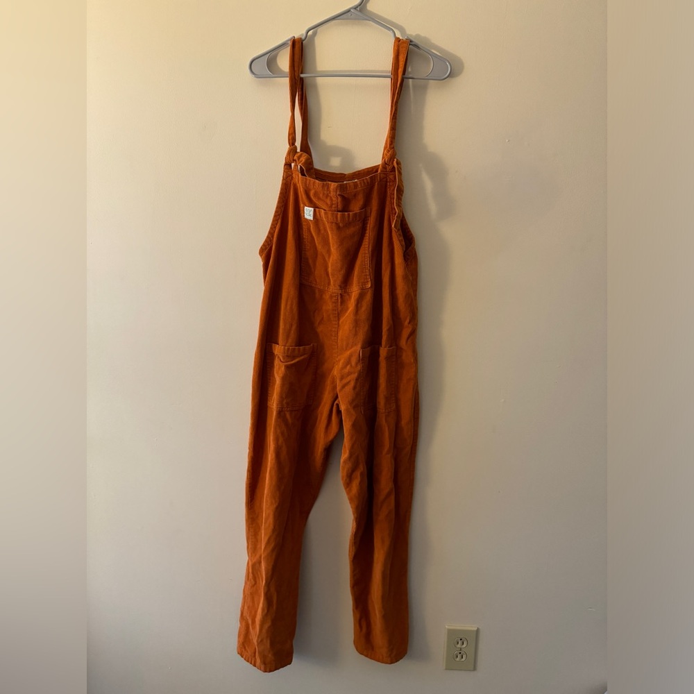 Lucy & Yak Orange Corduroy Dunagrees (Overalls)